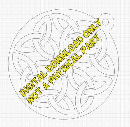 Celtic Knot Laser files Digital Download