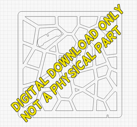 Mudflats Laser files Digital Download
