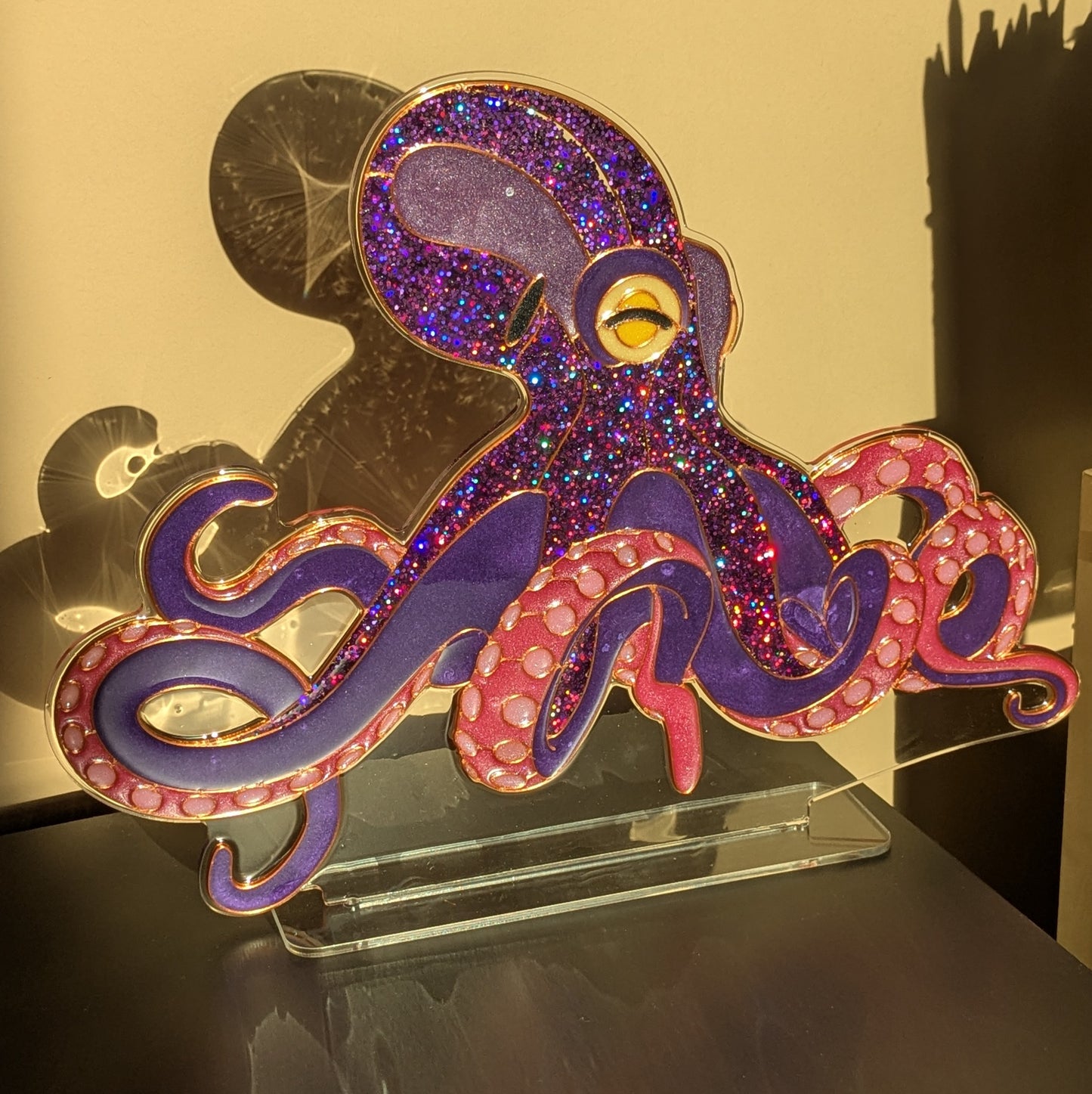 Octopus Resin Art Template