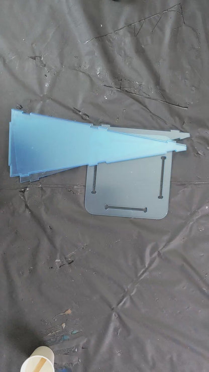 Christmas Tree Resin Art Lamp Kit