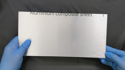 Creation video showing a prism resin artwork being created using a template.