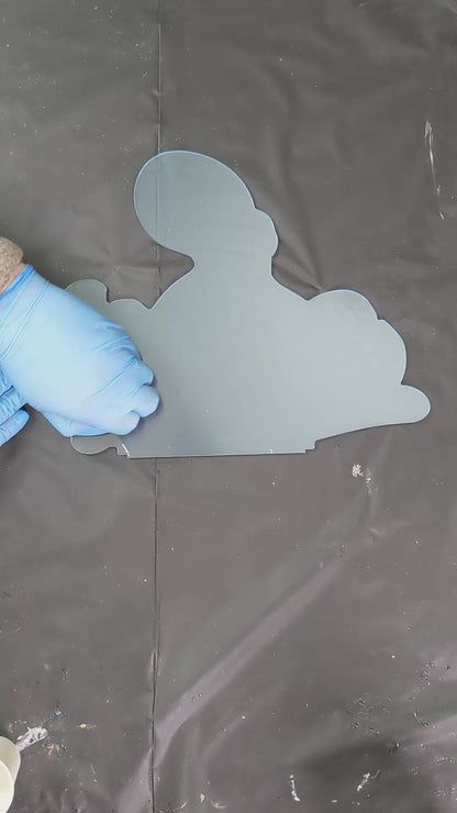 Octopus Resin Art Template