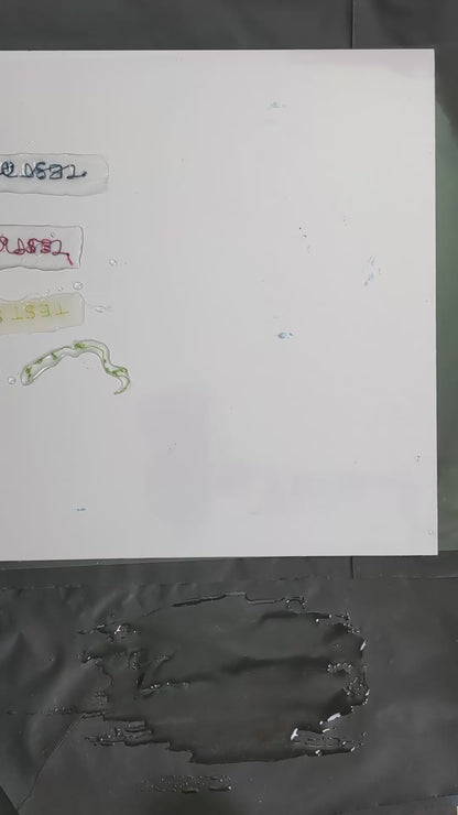 Happy Birthday card resin art template