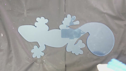 Gecko Resin Art Template