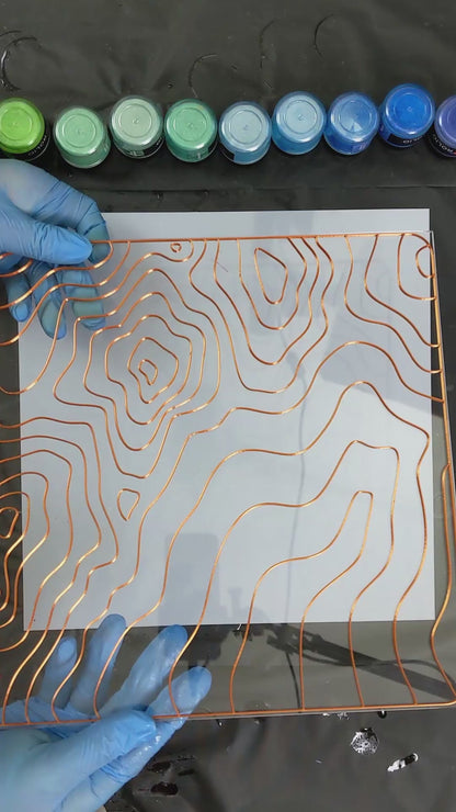 Contours pre-attached Template