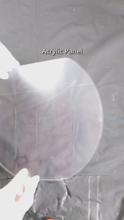 Goldfish bowl resin art template