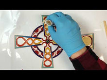 Load and play video in Gallery viewer, Celtic Cross - Finished Original
