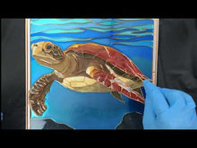 Load and play video in Gallery viewer, Turtle Resin Art Template
