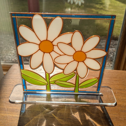 Flowers 6x6 Resin Art Template