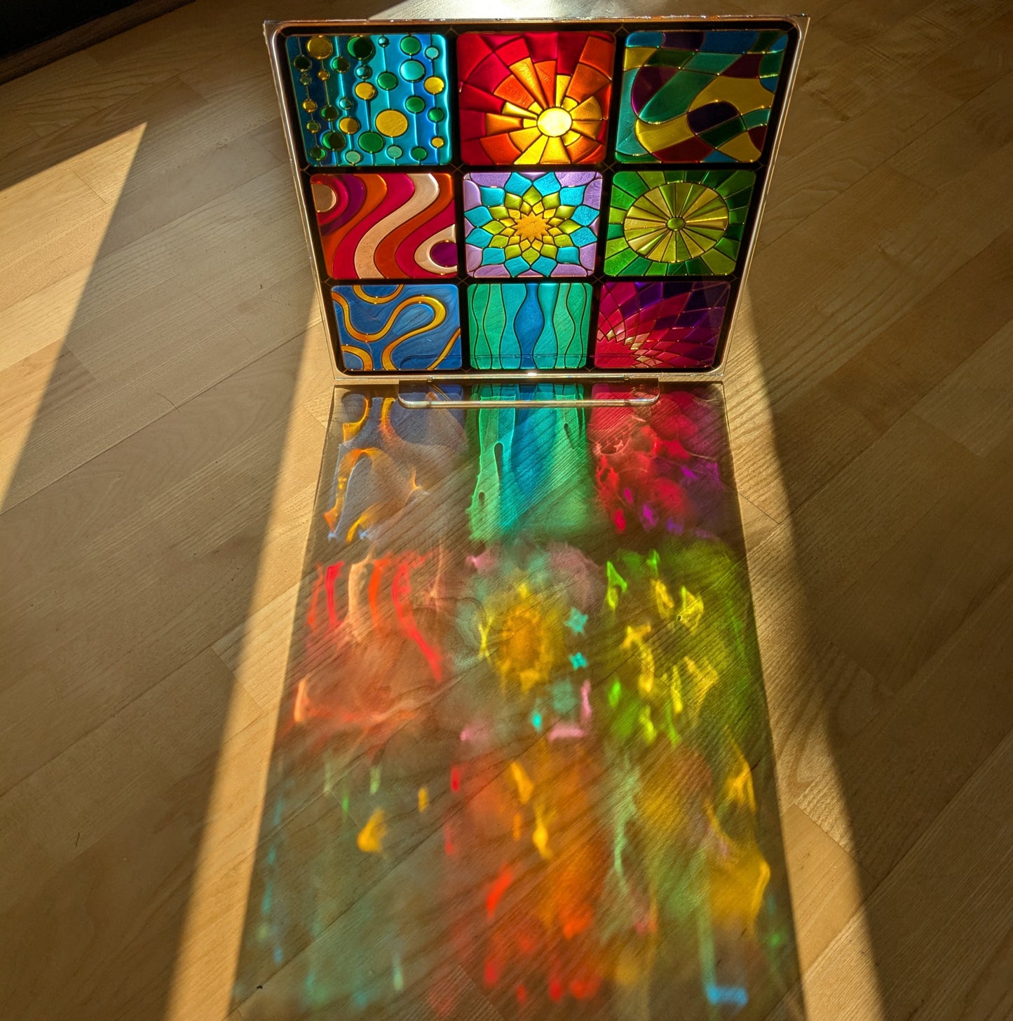 Minis Resin Art Template