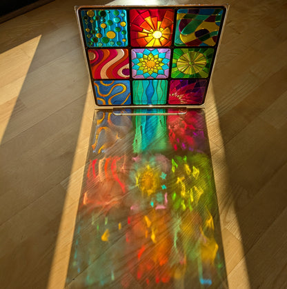 Minis Resin Art Template