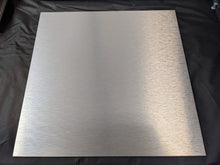 Load image into Gallery viewer, 12 x 12 Brushed Aluminum Resin Art Panel
