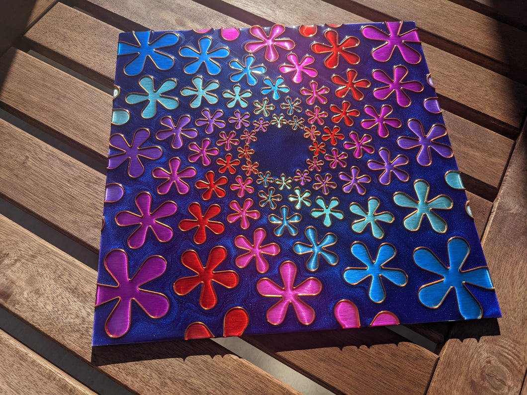 The Flower Mandala - Finished Original