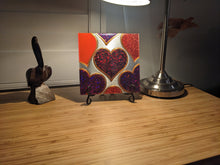 Load image into Gallery viewer, Symmetrical Heart  Pattern - 4.5 inch / thick walled
