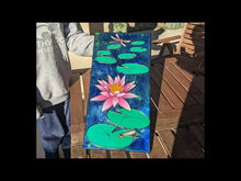 Load and play video in Gallery viewer, Water Lily Flower and Leaves Pattern set
