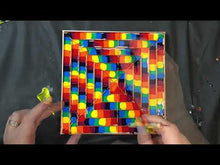 Load and play video in Gallery viewer, Square Spiral Reusable Guide Pattern
