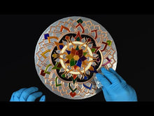 Load and play video in Gallery viewer, The Resin Art Mandala- Finished Original
